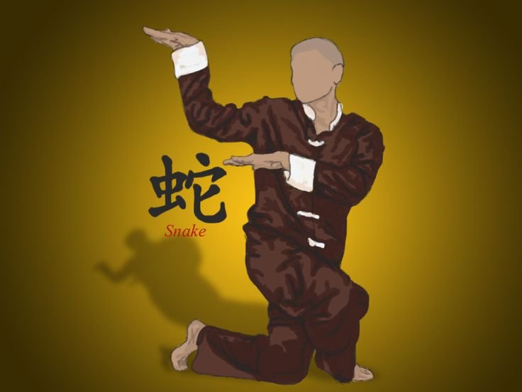 The 5 animals of Chinese Martial Arts