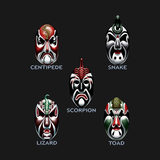 The Five Deadly Venoms Martial Tribes