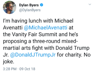 trump jr vs avenatti