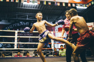 muay thai child fighter